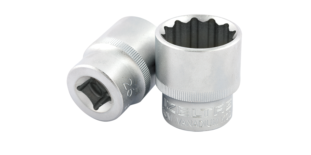 İZELTAŞ  1114 06 1030    1/2” Oniki Köşe Lokma Anahtar 30mm