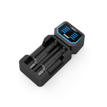Xtar D2 - Taşınabilir Hızlı Li-ion Pil Şarj Cihazı / 2li