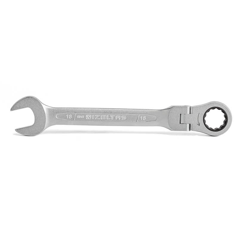 İzeltaş Mafsallı Cırcır Kombine Anahtar 17 Mm 0345020017