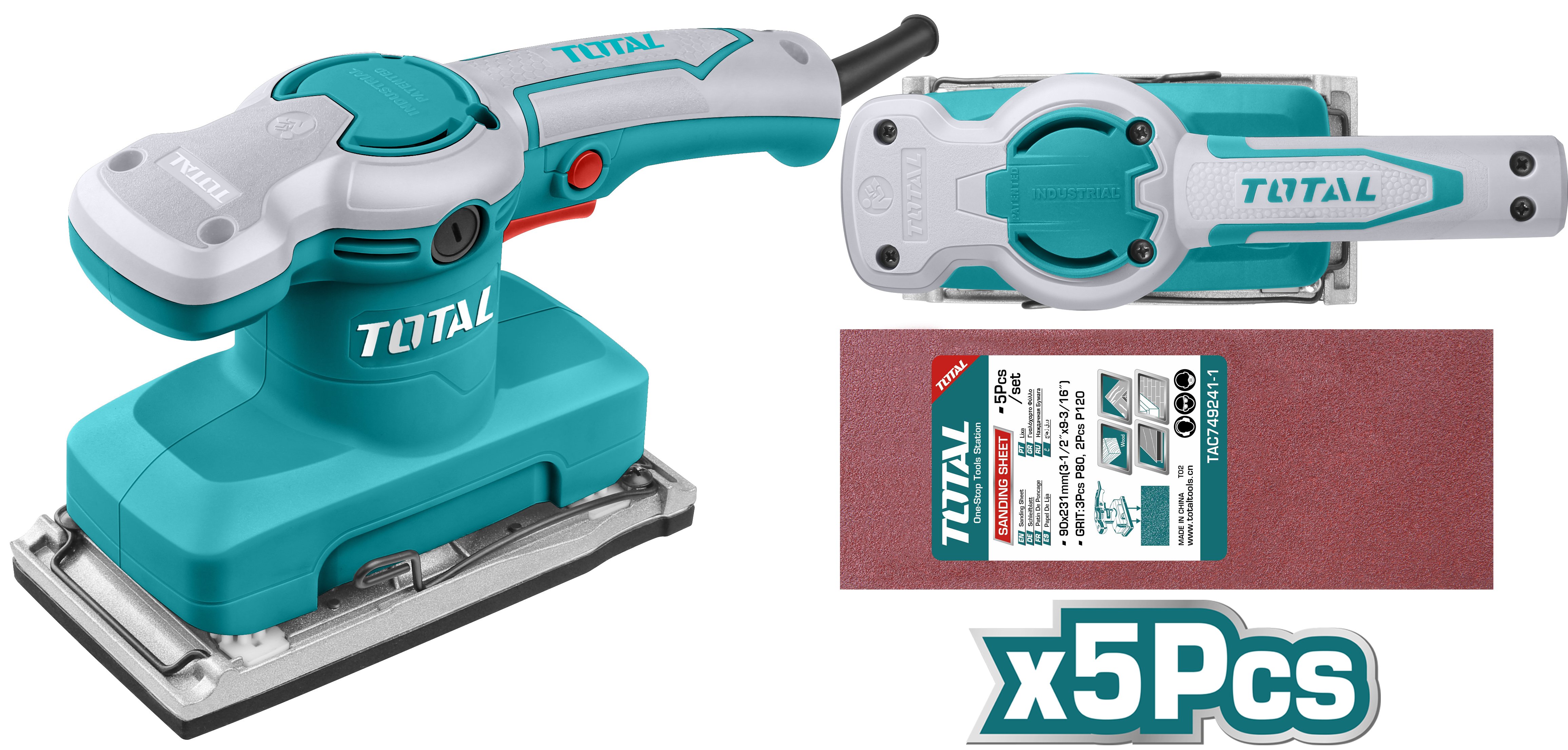 TOTAL  TİTREȘİMLİ ZIMPARA  TF1301826