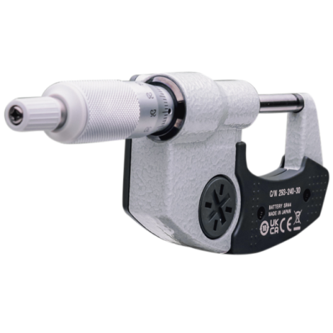 Mitutoyo 293-240-30 Dijital Dış Çap Mikrometresi IP65 | 0-25 mm