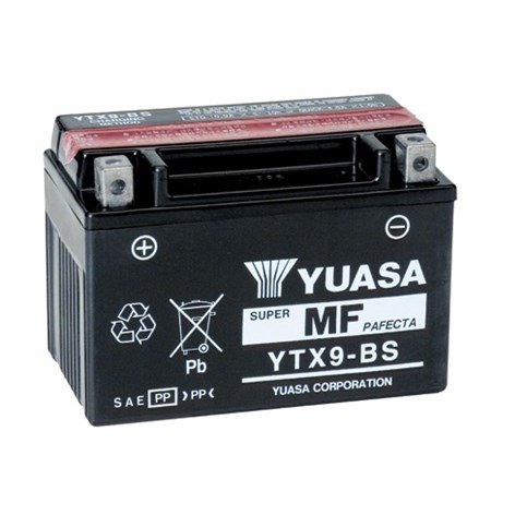 Yuasa YU-YTX9-BS 12V 8 Ah CCA 135 EN Motosiklet Aküsü