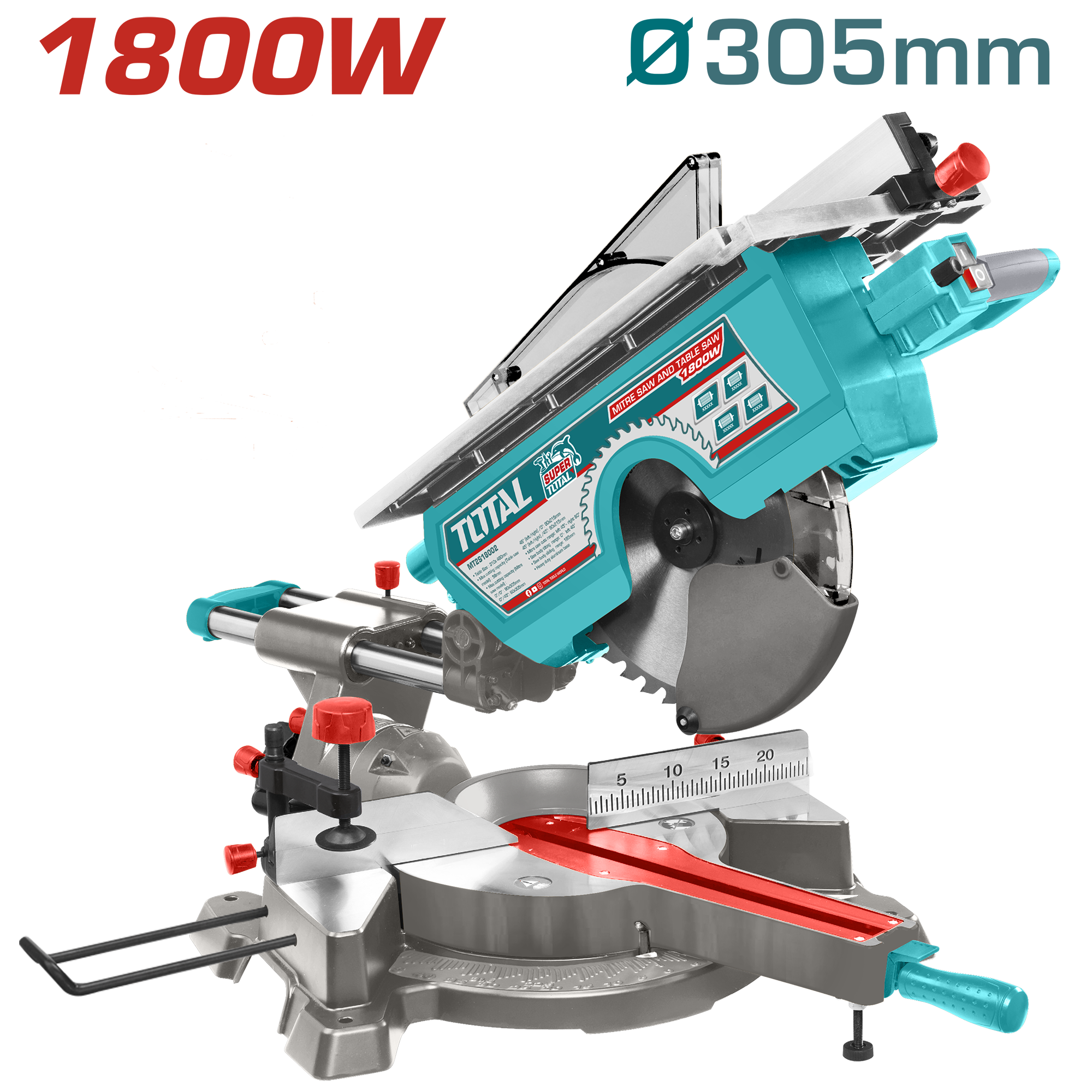 TOTAL ÜSTTEN TABLALI RADYAL GÖNYE KESME MAKİNESİ  TMS43183051