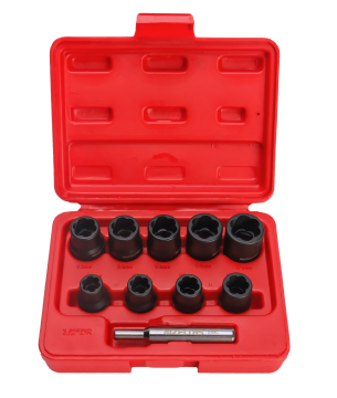 İZELTAŞ  14000 005130  1/2” Twist Lokma Anahtar Set (10 parça, mm)