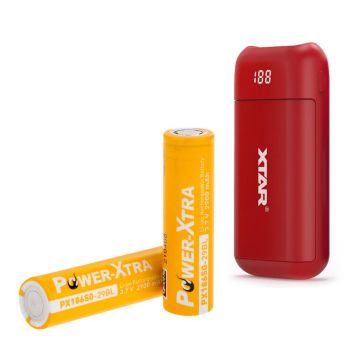 Xtar PB2 - 5.800 mAh Power Bank - PX18650-25BL / Kırmızı