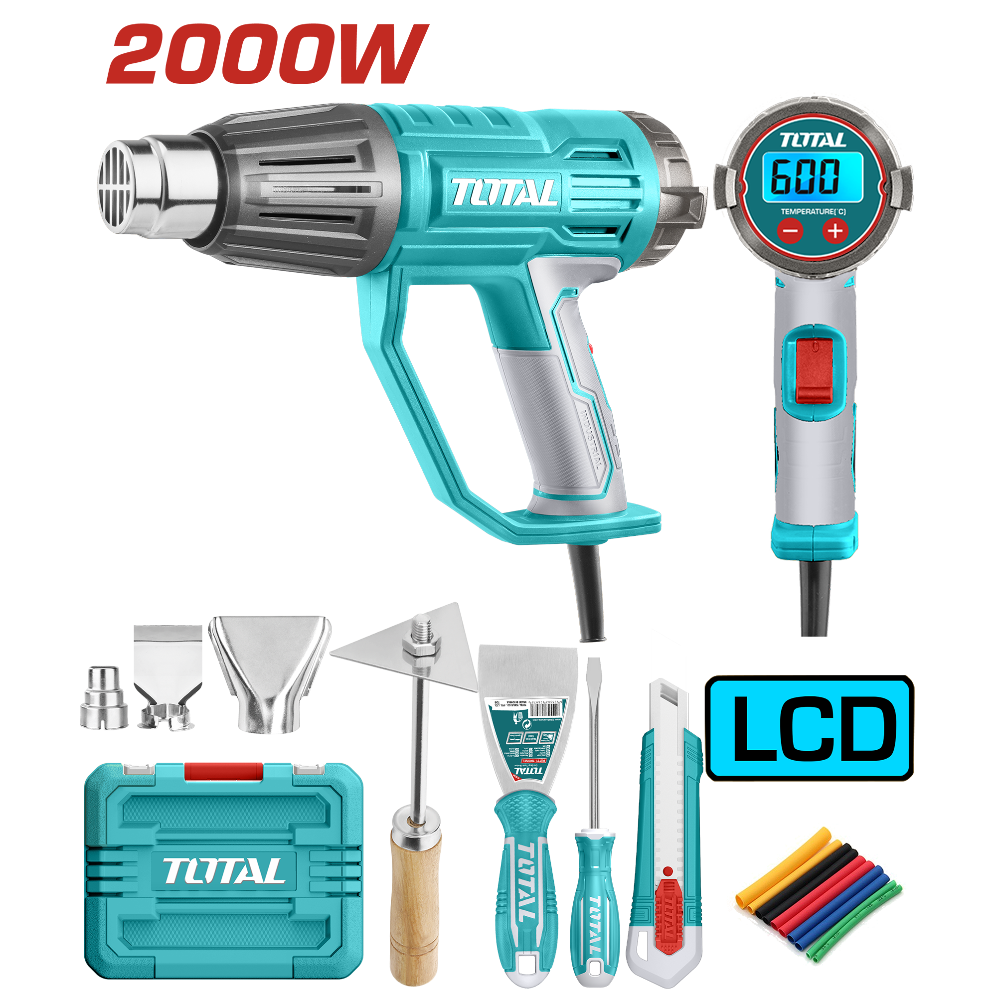 TOTAL SICAK HAVA TABANCASI LED EKRANLI  TB200561