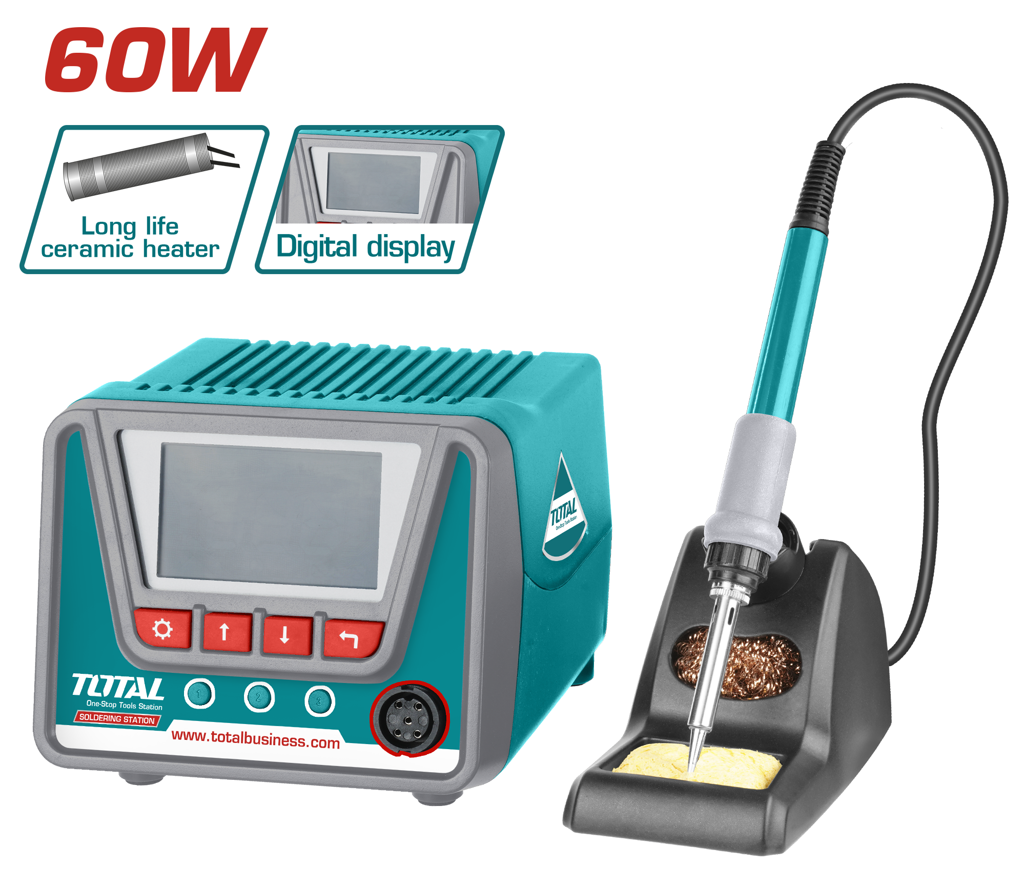 TOTAL DEVİR AYARLI İSTASYONLU HAVYA  TET160923