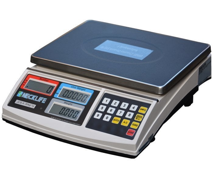 JCS-A Dijital Terazi - Hassasiyet: 0.2 gr. Max: 6 kg.
