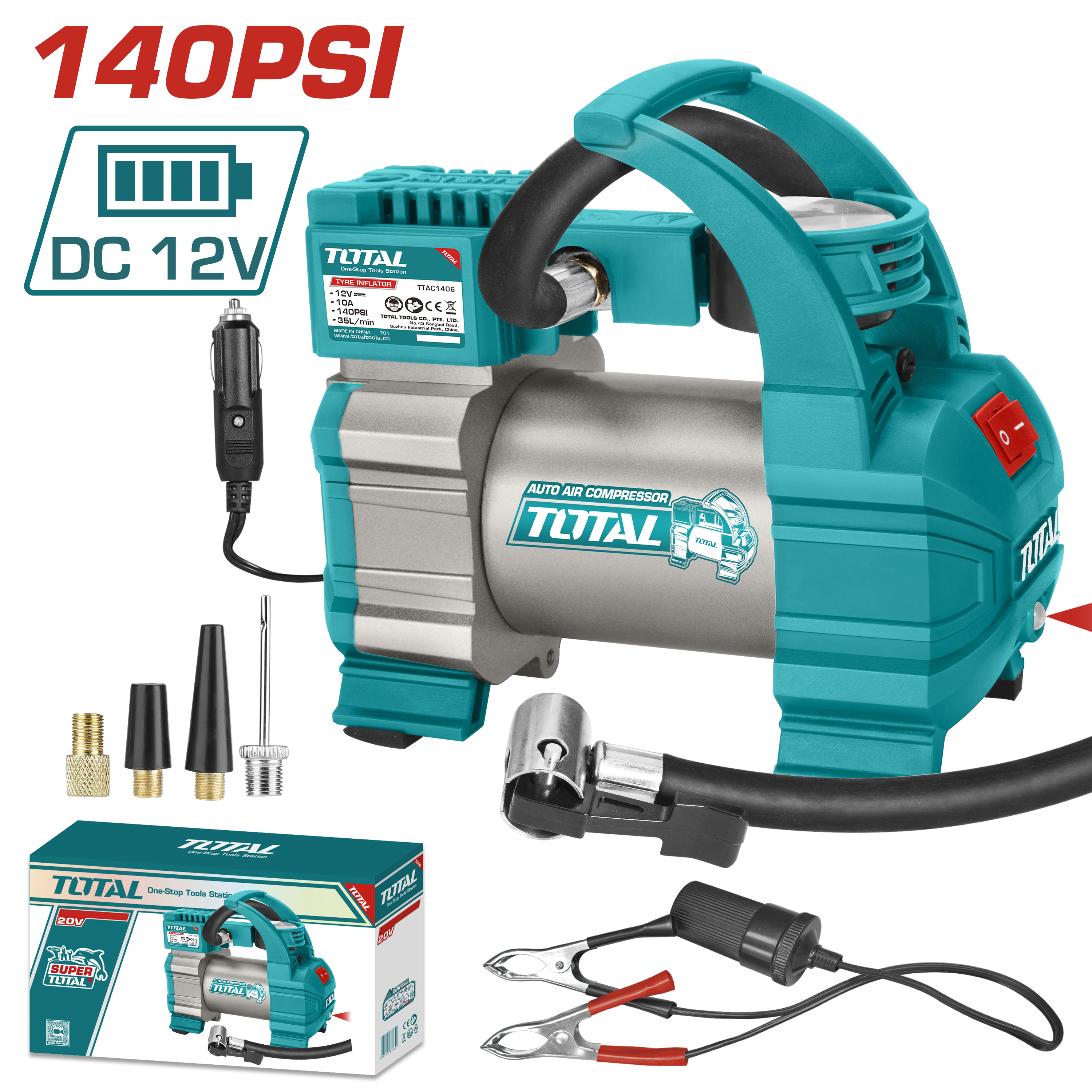 TOTAL ARAÇ HAVA KOMPRESÖRÜ  TTAC14061