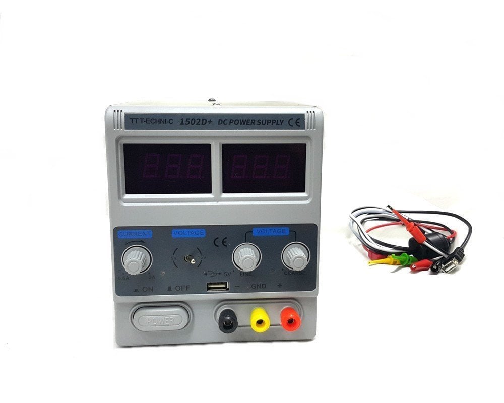 TT-Technic 1502D+USB 15V 2A Güç Kaynağı