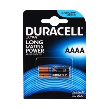 Duracell AAAA Pil 1.5V 2Li (İ)