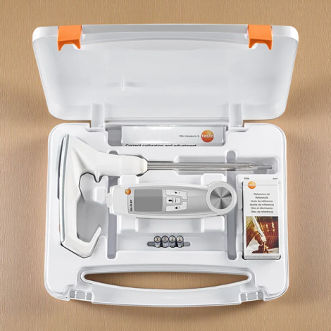 Testo 270 BT + 104-IR BT Kızartma Yağı Kalite Ve Sıcaklık Ölçüm Seti