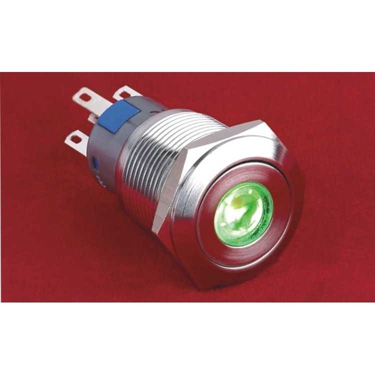 19MM METAL SİNYAL LAMB. 7 RENKLİ D:19S-24V