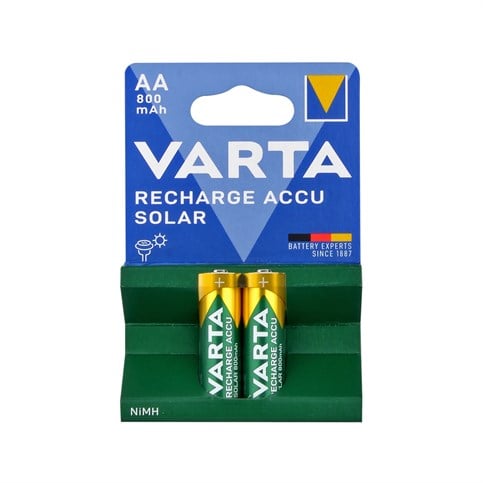 Varta 56736 Recharge Accu Solar AA 800 Mah Kalem Pil 2Li Blister