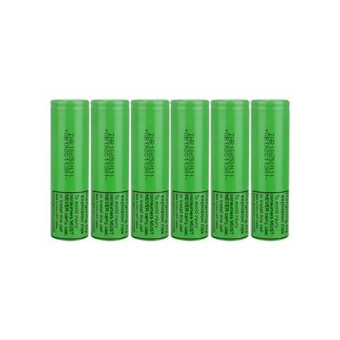 LG Chem INR18650MJ1 - 3.7V 3500Mah Li-İon Şarjlı Pil - 10A 6 Lı Paket