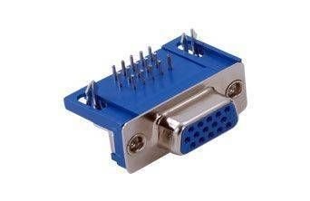 15 PIN HDS DİŞİ PCB TİP 90 DERECE D-SUB KONNEKTÖR
