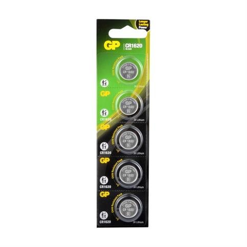 GP CR1620 Lithium Cell 5`li Blister Hafıza Pili