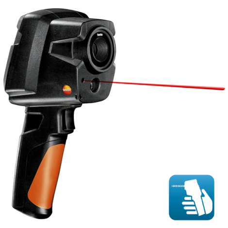 Testo 872 Termal Kamera Sıcaklık ve Su Kaçağı Tespit Cihazı (İkisi Birarada)