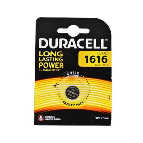 Duracell CR1616 Lithium 3V Pil 1li