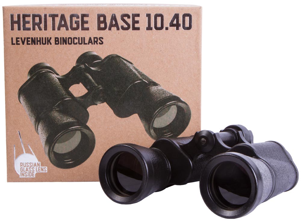 Levenhuk Heritage BASE 10x40 Binoküler Dürbün