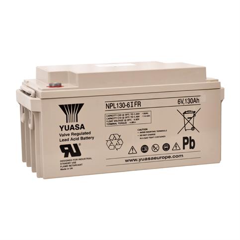 Yuasa NPL130-6IFR - 6V 130 Ah Bakımsız Kuru Akü