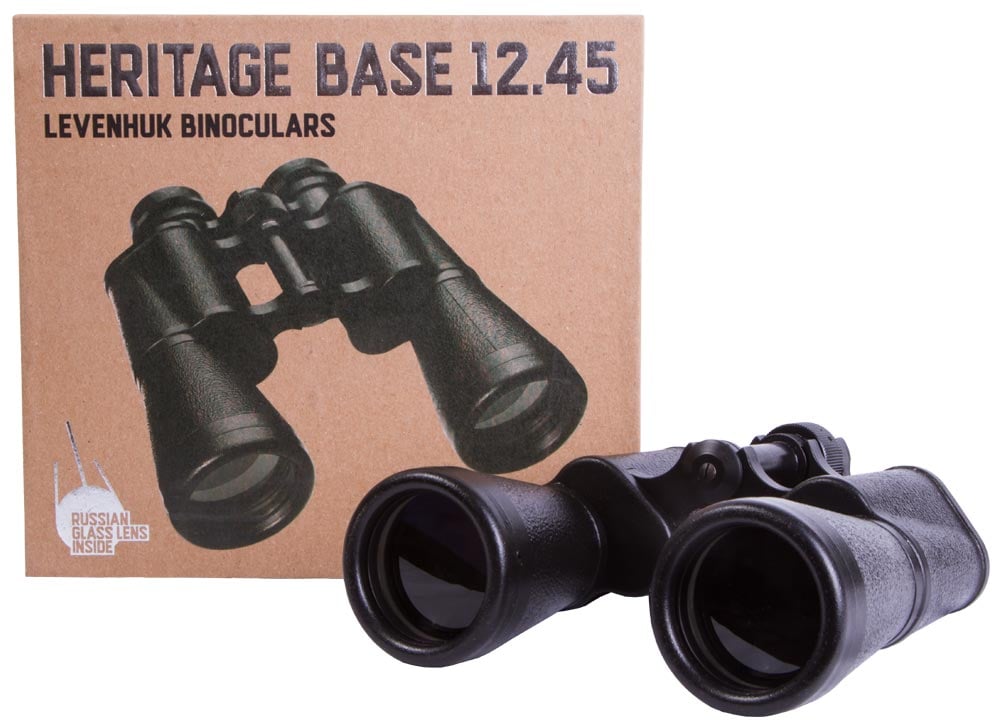Levenhuk Heritage BASE 12x45 Binoküler Dürbün