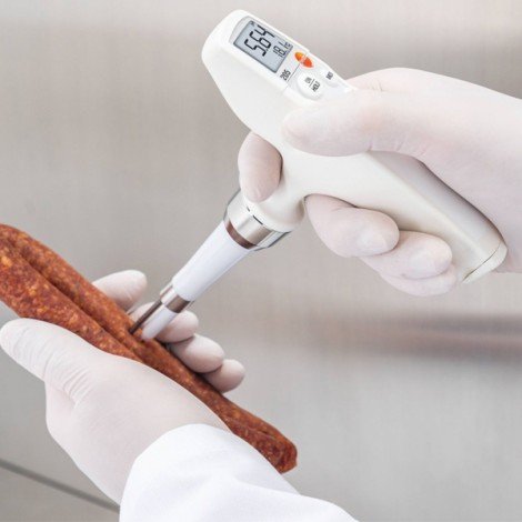Testo 205 Et Gıda Ph ve Sıcaklık Ölçer | Çantalı Set