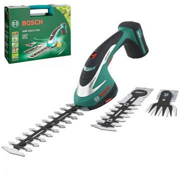 Bosch Akülü topiari ve çim biçme makası seti