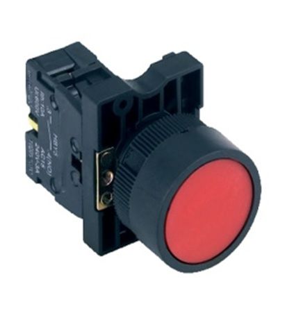 HBY5E-10 Buton 1 Adet  Mavi
