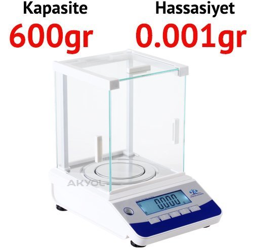 WL 603 Dijital Hassas Terazi Hassasiyet: 0.001 Max: 600 gr.
