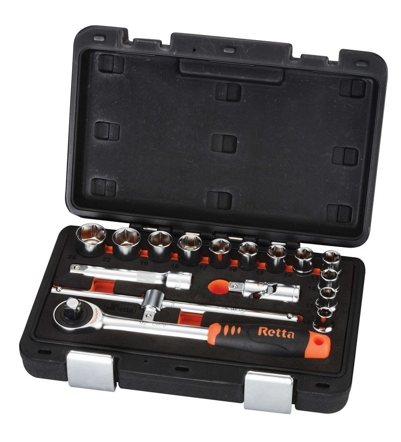 Retta 1/2'' Lokma Takımı 25Pcs - 6 Köşe