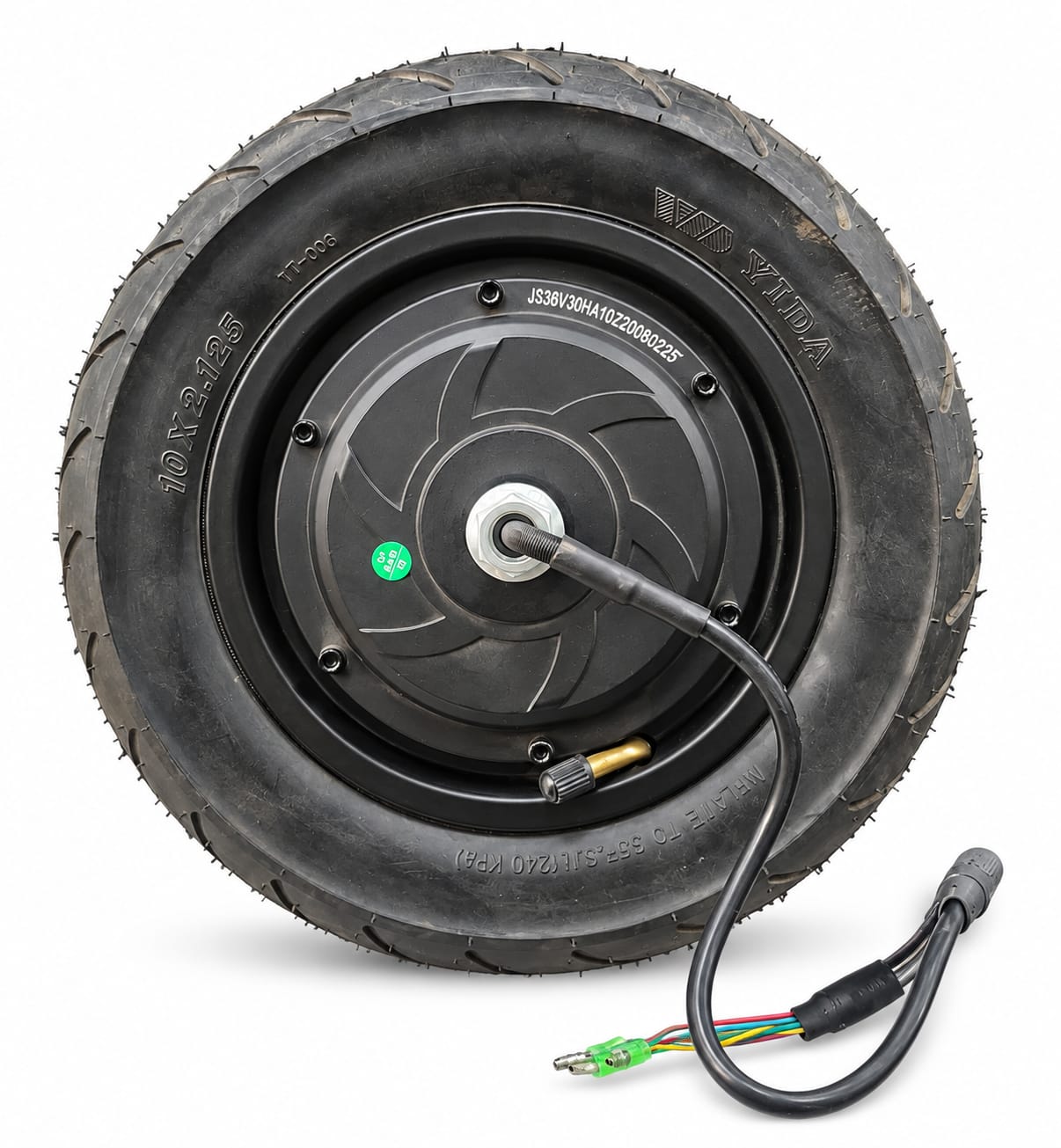 10 x 2.125 Elektrikli Scooter Motoru 10 İnç