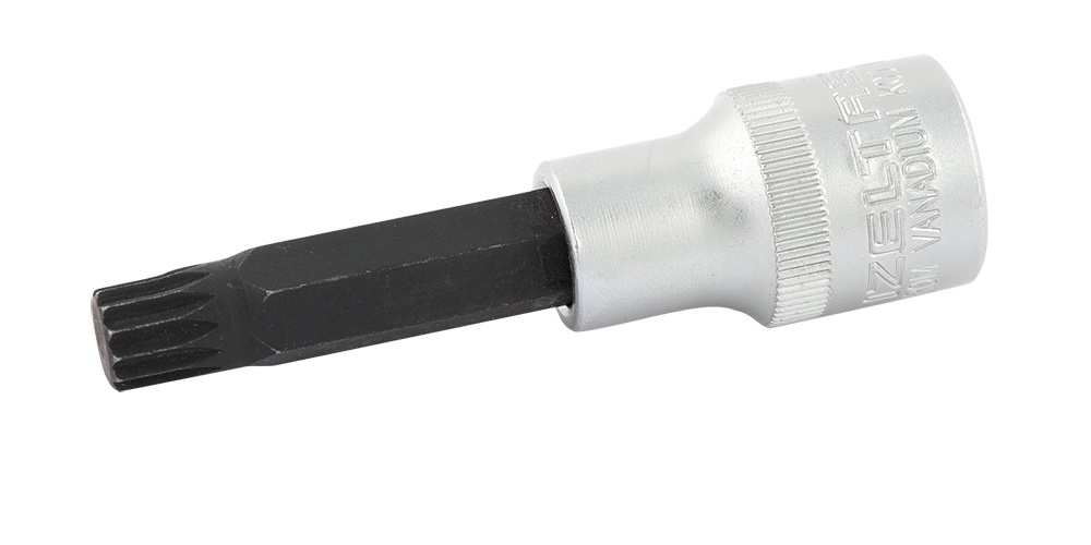 İZELTAŞ  1114 06 4008  1/2”Oniki Köşe Lokmalı Bits Uç Yivli (XZN) 60mm M8