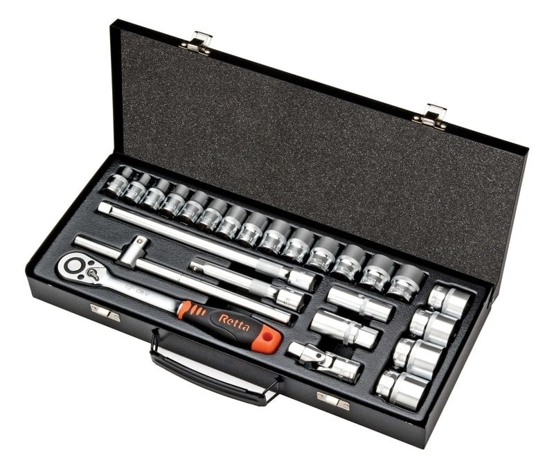 Retta 1/2'' Lokma Takımı 25Pcs - 12 Köşe Inch