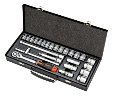 Retta 1/2'' Lokma Takımı 25Pcs - 12 Köşe Inch  RLT2504