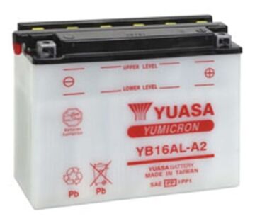 Yuasa YB16AL-A2 12V 16 Ah Yumicron Motosiklet Aküsü