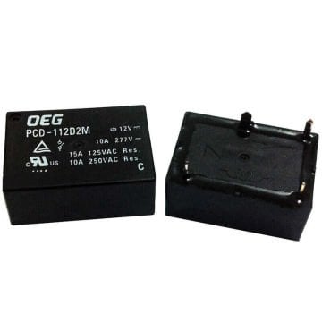 PCD-112D2M 12VDC 16A Ütü Rölesi 50 Adet