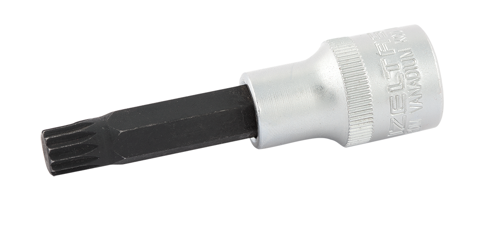 İZELTAŞ  1114 06 4210   1/2”Oniki Köşe Lokmalı Bits Uç Yivli (XZN) 140mm M10