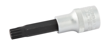 İZELTAŞ  1114 06 4212   1/2”Oniki Köşe Lokmalı Bits Uç Yivli (XZN) 140mm M12