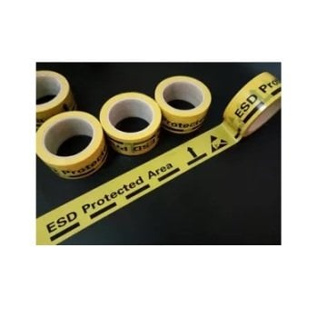 IZ-EFMT25 ESD PVC Zemin Uyarı Bandı 50x25mm