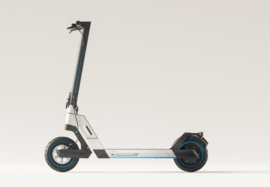 Hifree G1 500 W Elektrikli Amortisörlü Scooter Beyaz RENK