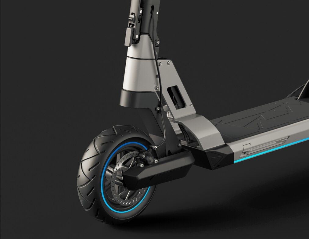 Hifree G1 500 W Elektrikli Amortisörlü Scooter Beyaz RENK