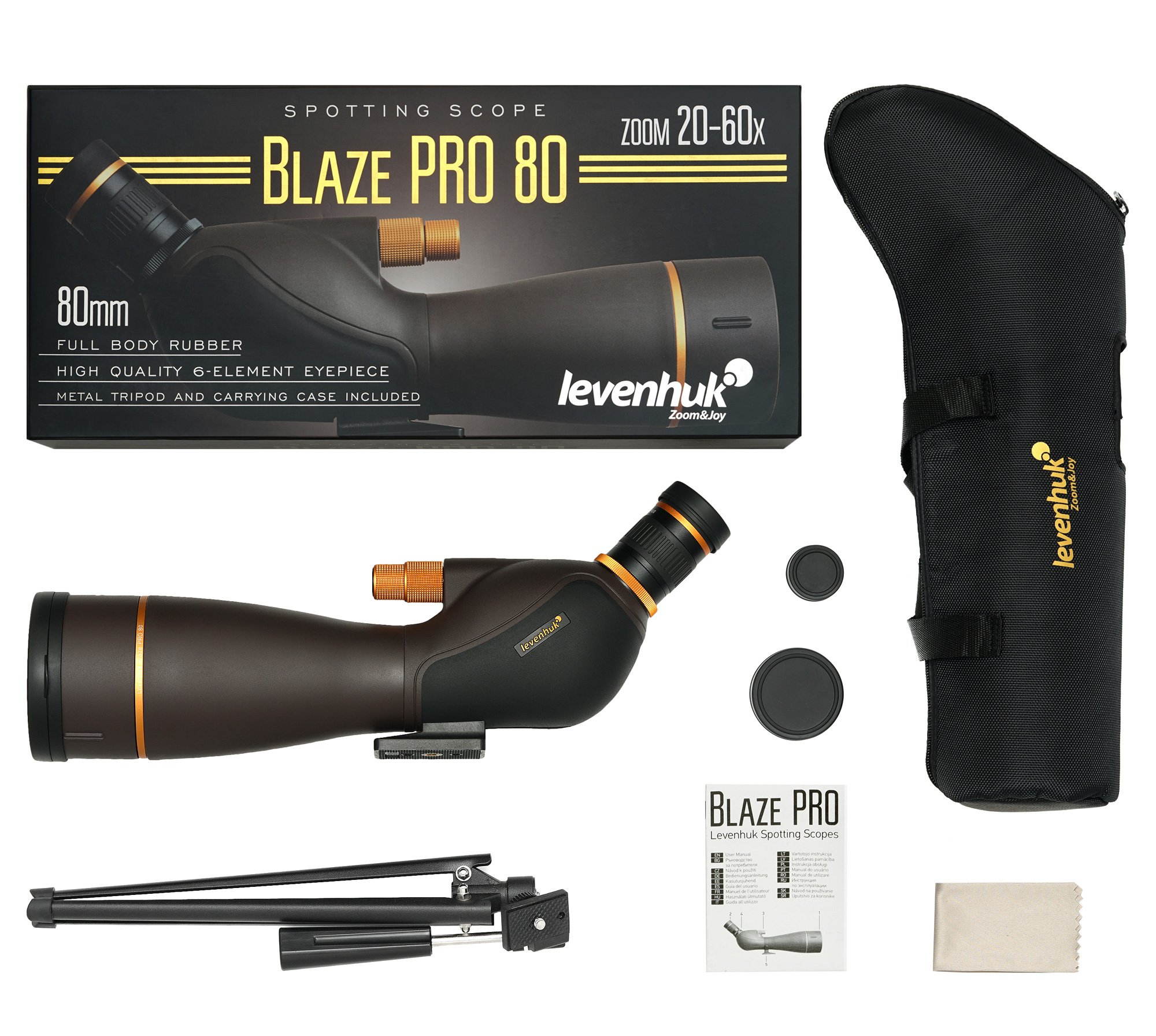 Levenhuk Blaze PRO 80 Gözlem Teleskopu