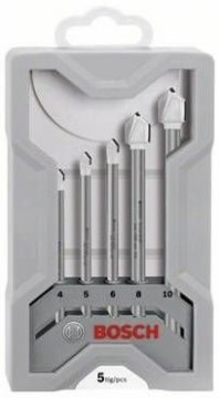 5 parçalı fayans matkap ucu seti CYL-9 Ceramic