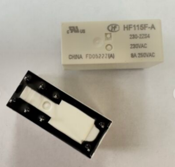 HF115F-A-230-2ZS4 230VAC 8A 8P Çift Kontak Röle