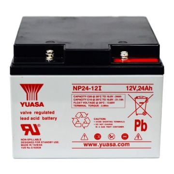 Yuasa NP 12V 24Ah Bakımsız Akü