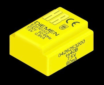 0.5VA 9V Kapalı Tip Trafo