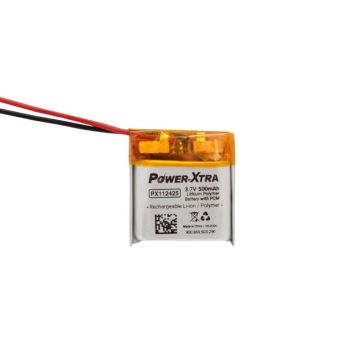 Power-Xtra PX112425 - 3.7V 500 mAh Li-Polymer Pil -Devreli-1.5A