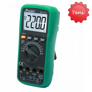Proskit MT-1710 3-3/4 TRUE-RMS Auto Range Multimetre