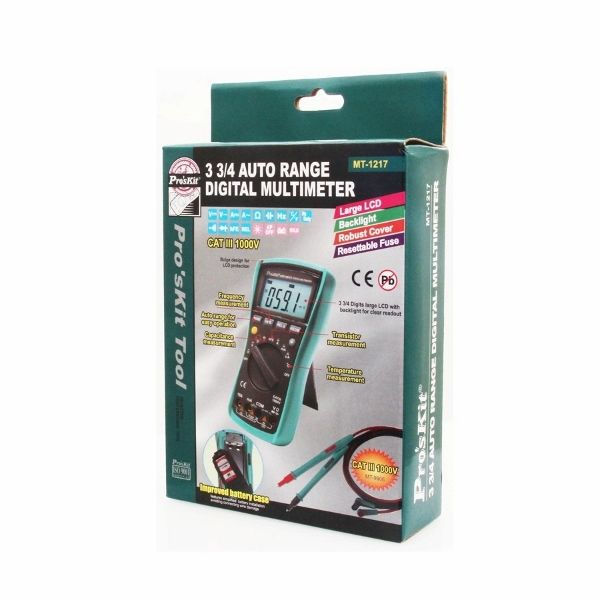 Proskit MT-1217 3/4 Aurorange Digital Multimetre